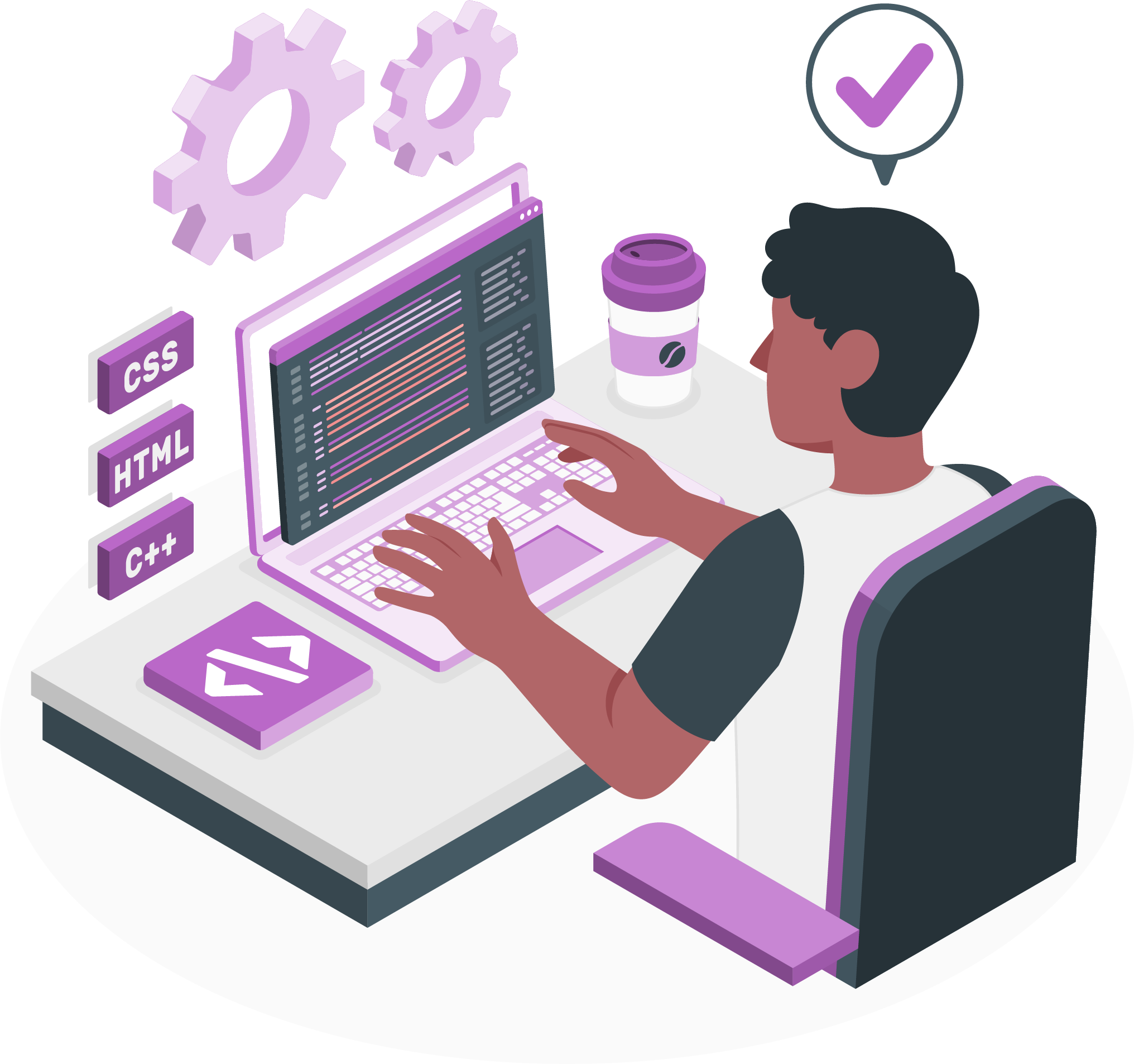 Developer illustration